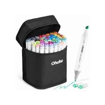 Ohuhu Алкохолни маркери Oahu 60цв и блендер