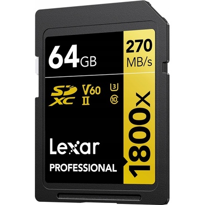 Lexar SDXC UHS-II 64 GB LSD1800064G-BNNNG