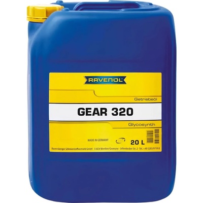 RAVENOL Масло ravenol getriebeoel glycosynth gear 320w 20 литра