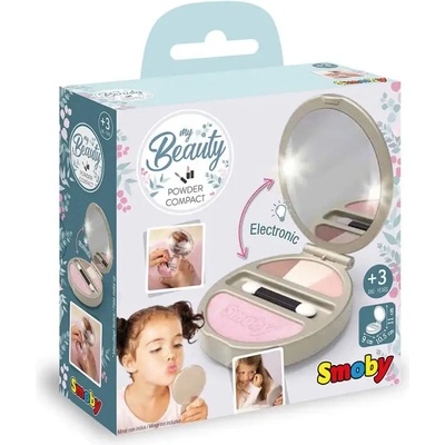 Smoby Детски Гримове Smoby My Beauty Powder Compact Сив (3032163201519)