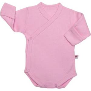 Sevibaby Боди с дълъг ръкав и странично закопчаване Цвят РОЗОВ (77 - 2)