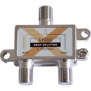 EXELENTO Anténní rozbočovač ST2DC, 5-1000 MHz, 2 výstupy