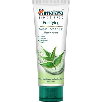 Himalaya Почистващ ексфолиант за лице с нийм, 75 ml
