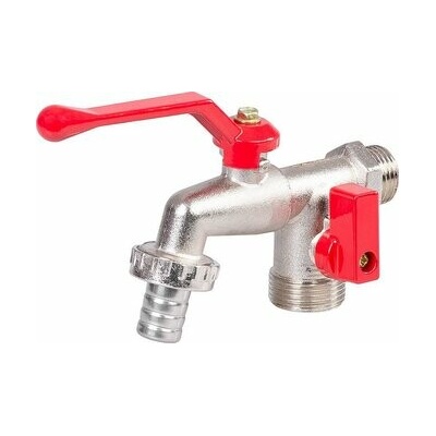 Ventil na vodu Strend Pro, 3/4"-3/4"-1/2", dvojitý, záhradný