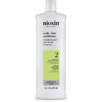 Image 1 of Nioxin System 2 Scalp + Hair Conditioner балсам срещу изтъняване на косата 1000ml