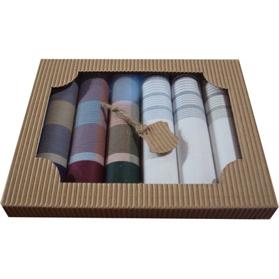 Etex s.r.o Látkové pánské kapesníky 6ks