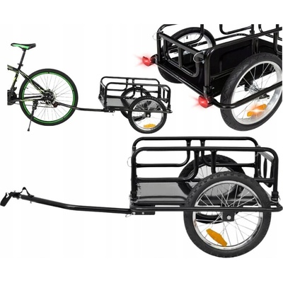 žiadna značka Batožinový vozík za bicykel PROVELO 37022