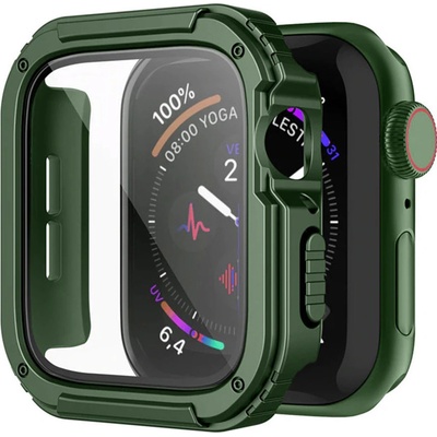 Lito Pouzdro Watch Armor 360 + ochrana displeje - Apple Watch 1/2/3 38 mm - Zelená KF2312348