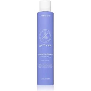Kemon Actyva Colore Brillante шампоан, неутрализиращ жълтите нюанси 250ml