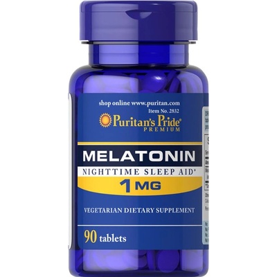 Puritan's Pride Melatonin 1 mg, 90 Tablets