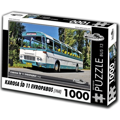 RETRO-AUTA BUS č.13 KAROSA ŠD 11 Evropabus 1968 1000 dílků