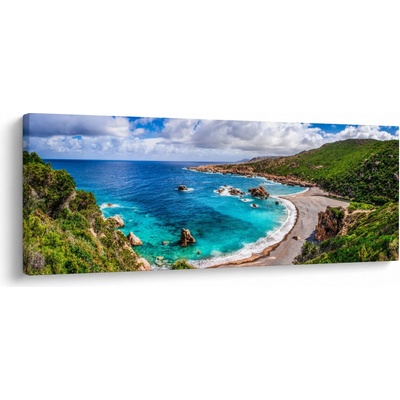 Obraz - Sardinie, jednodílný 100x40 cm