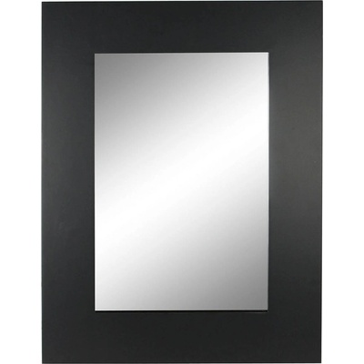 DEKODONIA Стенно огледало DKD Home Decor Черен Дървен MDF (60 x 2.5 x 86 cm)