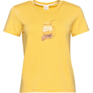 Chillaz Дамска тениска Chillaz Women's Iseo Mountains To Go T-shirt - Yellow - размер 32 (EU) (916-6250-0211)