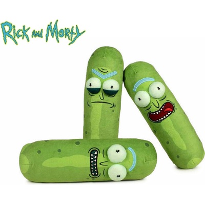 Mikro trading Rick a Morty - Pickle Rick plyšový - 27 cm - 3 druhy