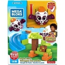 Stavebnice Megabloks Mega Bloks Peek a Blocks velká skluzavka - lesní panda