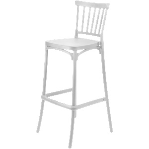 Mira-N HORECANO ARLES Бар стол БЯЛ 36x44xh103 см (HC-42546) (0142546)