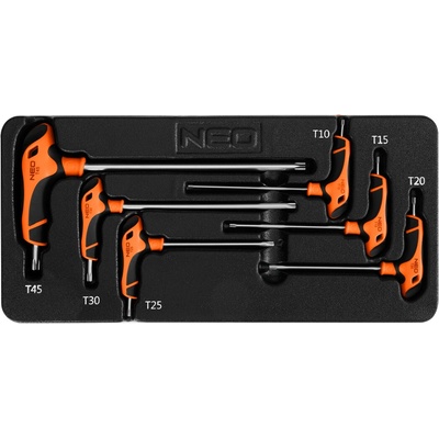 NEO Tools Kľúče Torx 6 ks 84-264