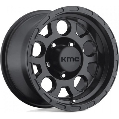 KMC KM522 ENDURO 7x15 5x114.3 ET-6 Matte Black