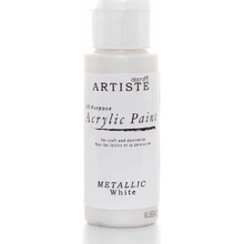 Artiste akrylová barva 763106 59 ml Metallic White