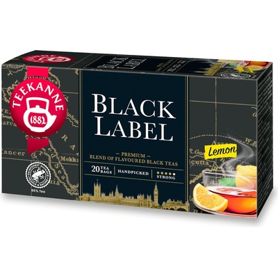 Teekanne Black Label Lemon 20 x 1,65 g