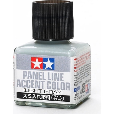 Tamiya Panel Line Accent Color Light Grey Světle šedý 40ml 87189