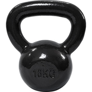 Amazon Basics Cast Iron Kettlebell 16kg Black - CK-16KG (CK-16KG)