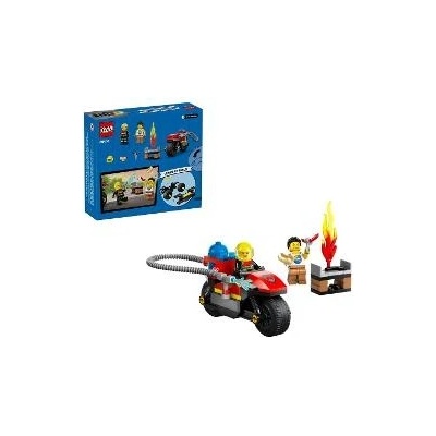 LEGO® City 60410 Hasičská záchranárska motorka