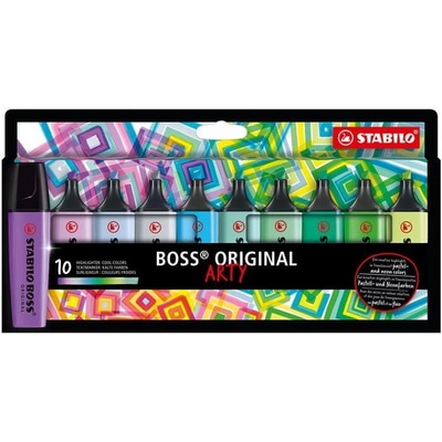 Stabilo Boss 10 ks studené odstíny 70/10-2-20