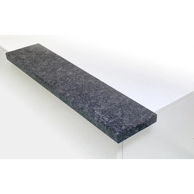 TONE OF STONE Vnitřní parapet z přírodního kamene - Žula Steel Grey - kartáčovaný, 10x150x30 mm