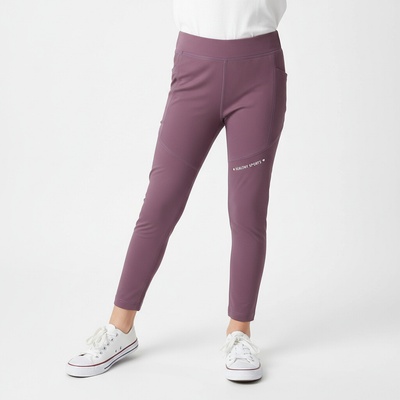 Dívčí funkční legíny SPORTY Vínová
