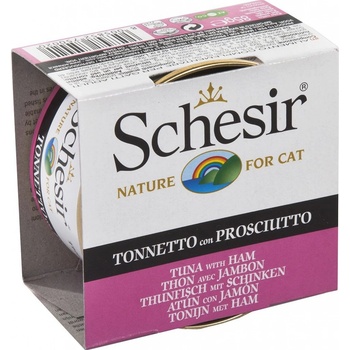 Schesir Cat tuniak so šunkou v želé 85 g