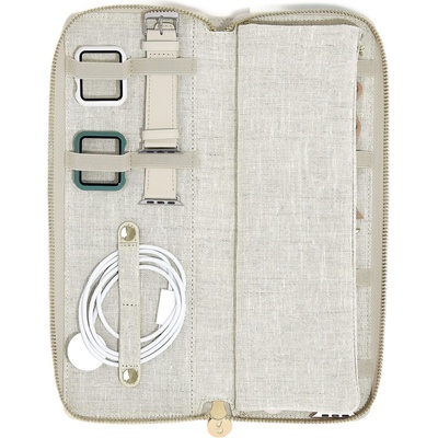 Stackers Калъф за ръчен часовник Stackers ленен светлобежов (76450)