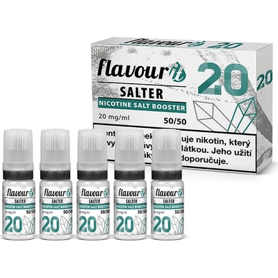 Flavourit Salter PG50/VG50 20mg 5x10ml – Zboží Mobilmania