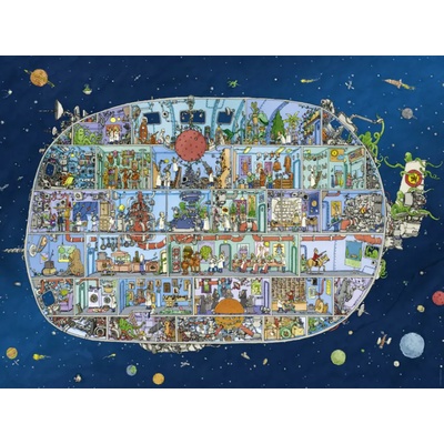 Heye - Puzzle Adolfsson: Spaceship - 1 500 piese