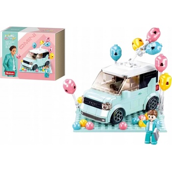 Sluban B1087 Qmini zelené autíčko