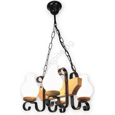 Brilagi - Пендел QUEEN 4xE14/40W/230V бук (BG2033)