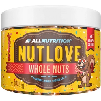 AllNutrition NutLove Whole Almond Nuts | Different Flavors [300 грама] Млечен шоколад