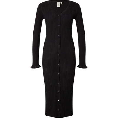 Y.A.S Плетена рокля 'ease' черно, размер xs