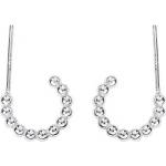 Silenti Jewelry Сребърни обеци "Мънисто