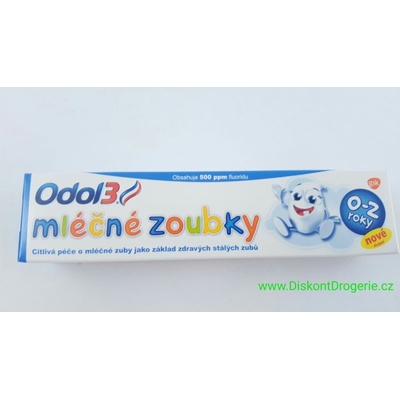 Odol 3 mléčné zoubky 0-2 roky detská 50 ml