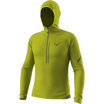 DYNAFIT Мъжки поларен пуловер Dynafit Traverse Thermal 1/2 Zip Fleece jumper - Golden Lime (005-7109-0111)