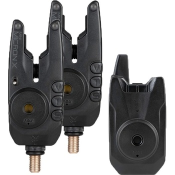 Fox Mini Micron X 2+1 Sada Signalizátorů Černá