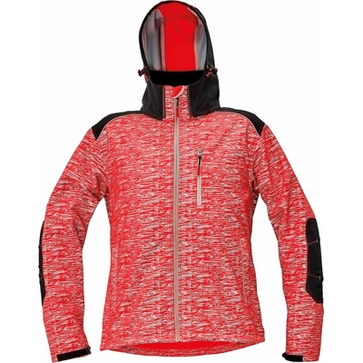CERVA Cerva knoxfield printed / Светлоотразително софтшел яке - червено xs (0301047320000)