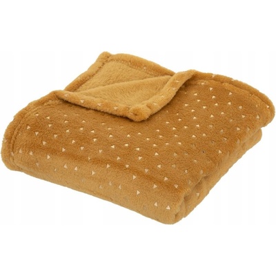 Atmosphera polyester oranžová Deka 75x100