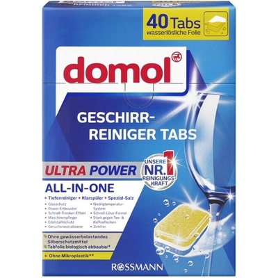Domol Tablety do myčky All in One Ultra Power 40 ks