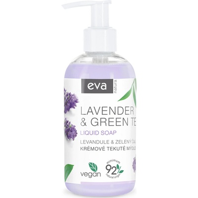 Eva Natura Krémové tekuté mydlo Levanduľa & Zelený čaj 250 ml