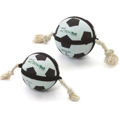 Karlie-Flamingo Action Ball fotbalový míč s provazy 22 cm