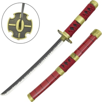 Katana Mini One Piece Sandai Kitetsu červená