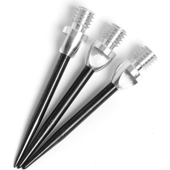 Harrows hroty steel kovové černé/stříbrné závit 2BA